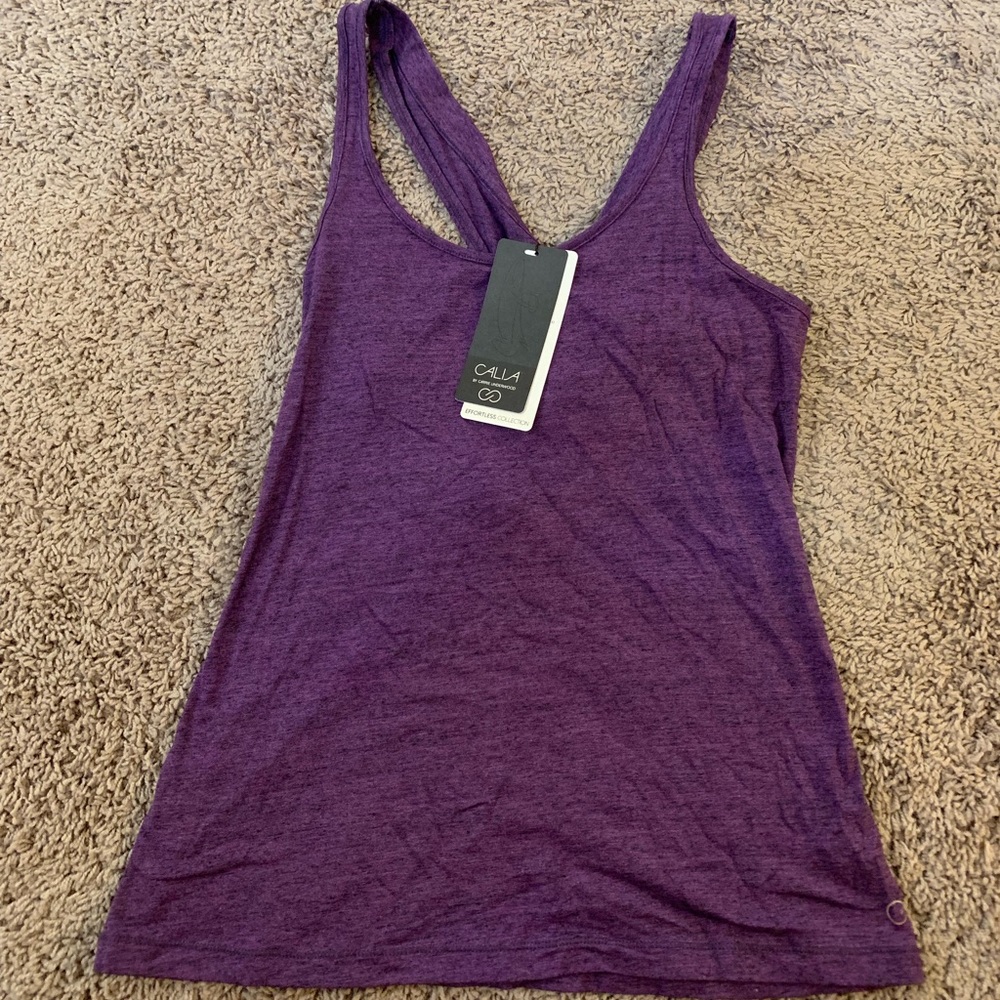Calia Purple Tank Top, Size XS